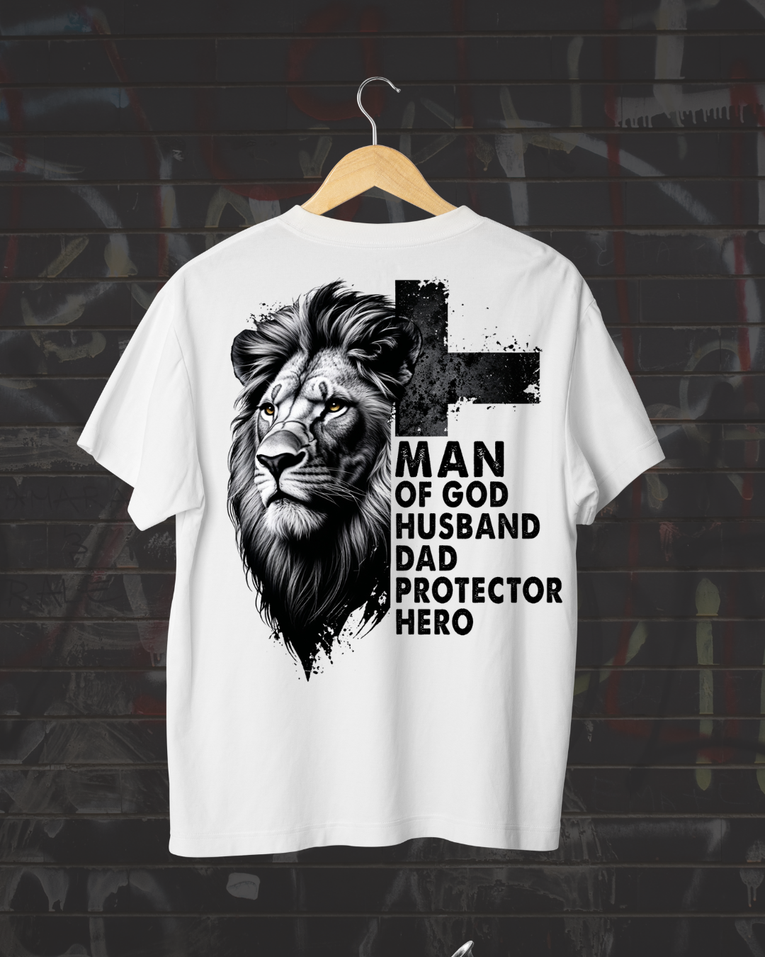 Lion of Strength DTF Print (DTF TRANSFER)